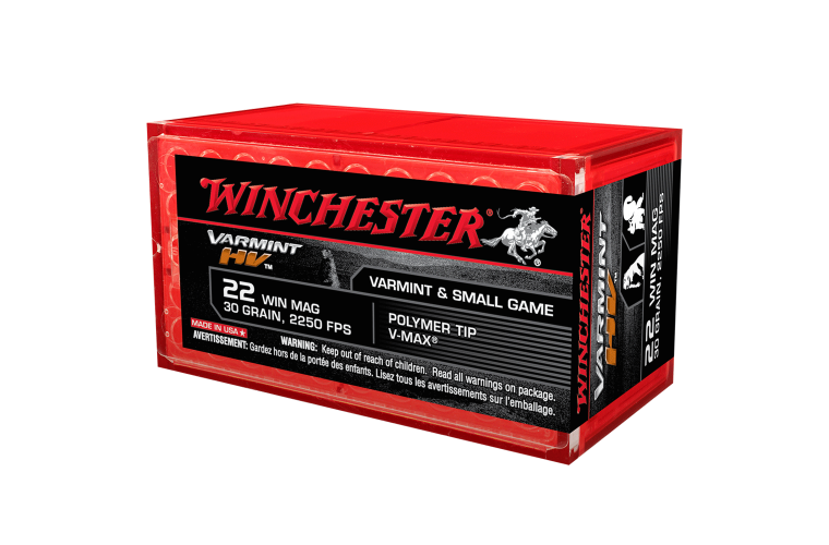 Winchester Varmint HV 30gr 2250 fps