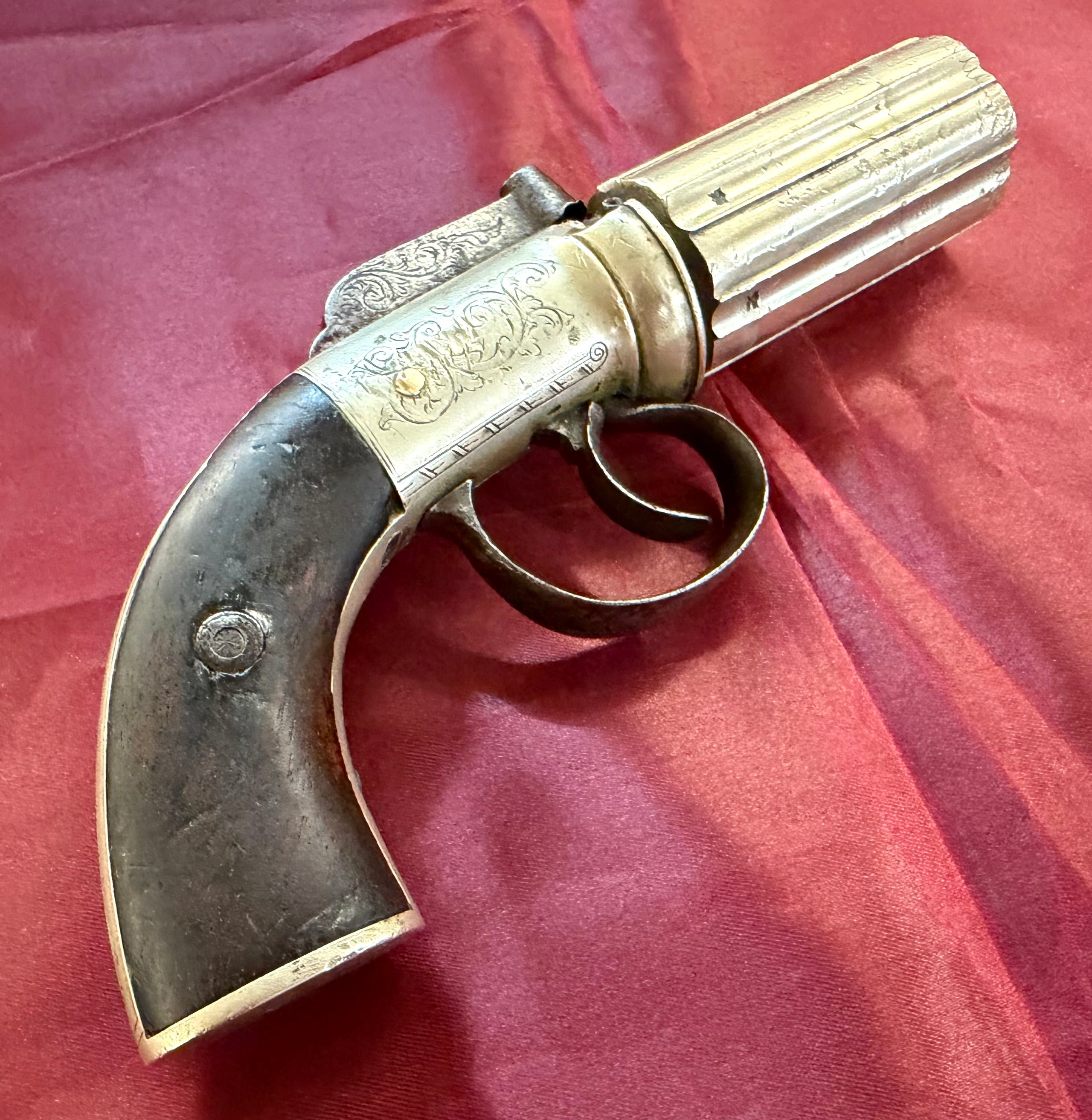 Edwards Pepperbox Revolver