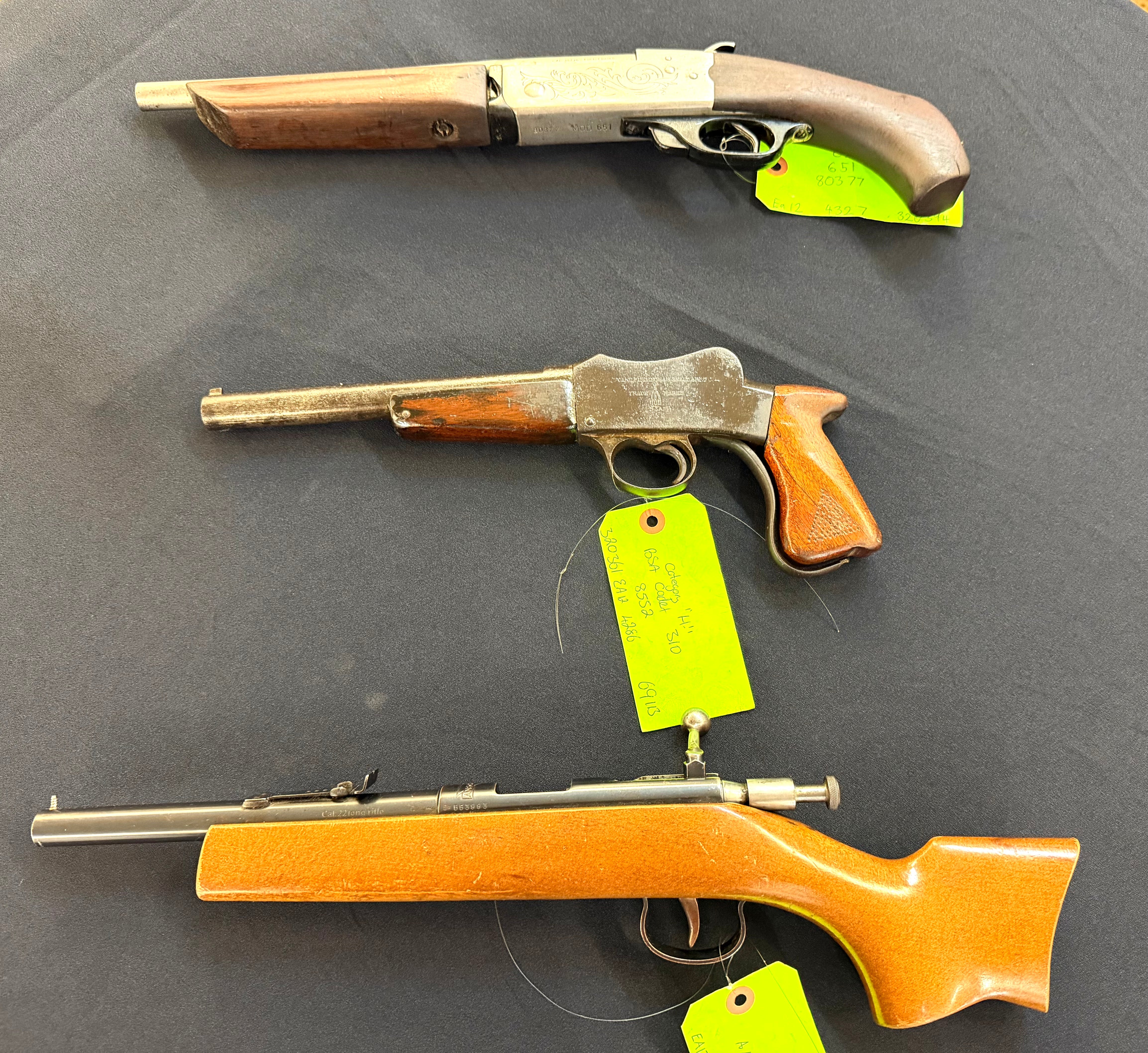 "Sawn Off" Firearms