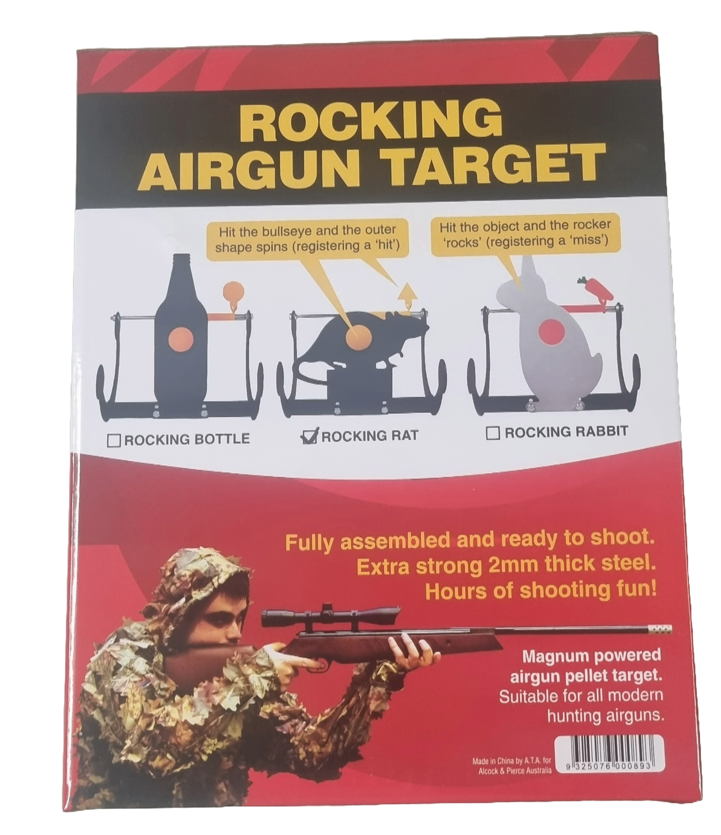 Rocking Airgun Target