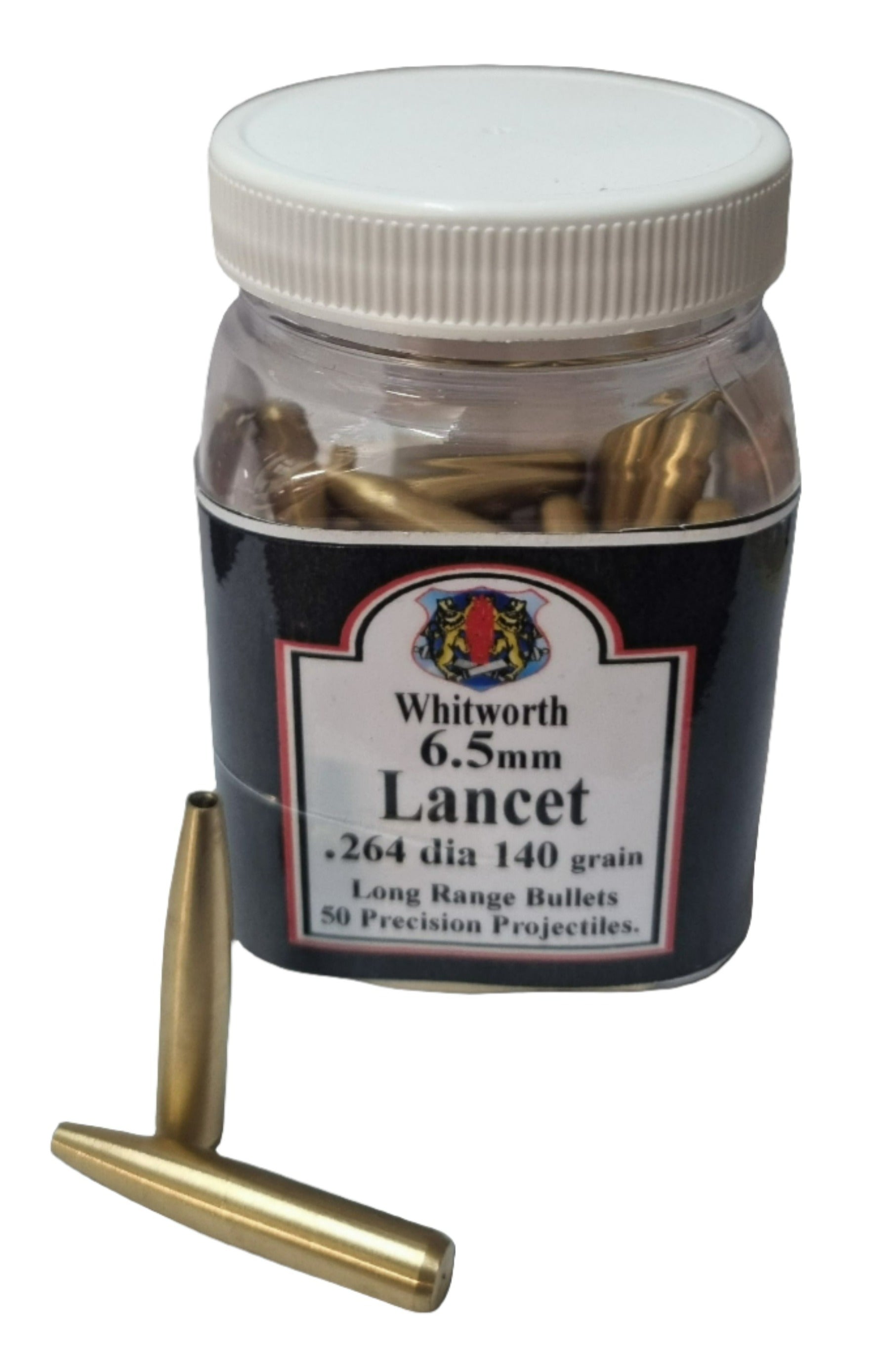 Whitworth Lancet .264 (6.5) 140gr x50