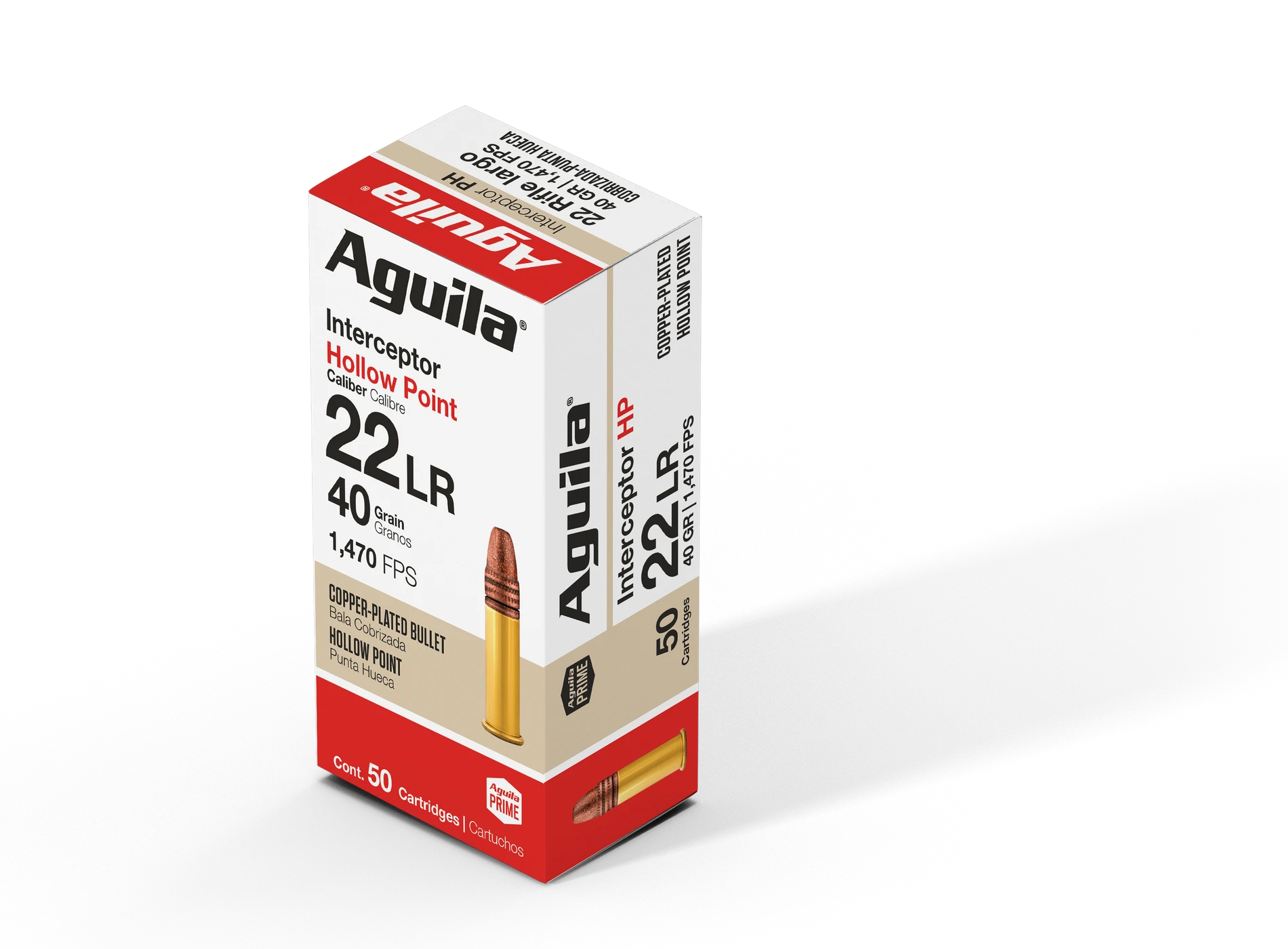 Aguila Interceptor 40gr HP 1470fps