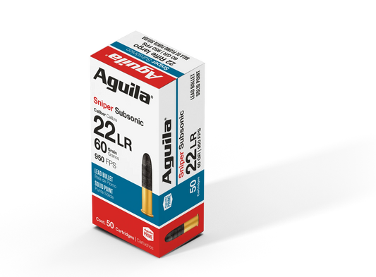 Aguila Sniper Subsonic 60gr 950fps