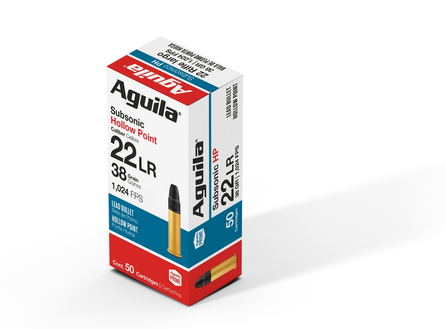 Aguila Subsonic 38gr HP 1024fps