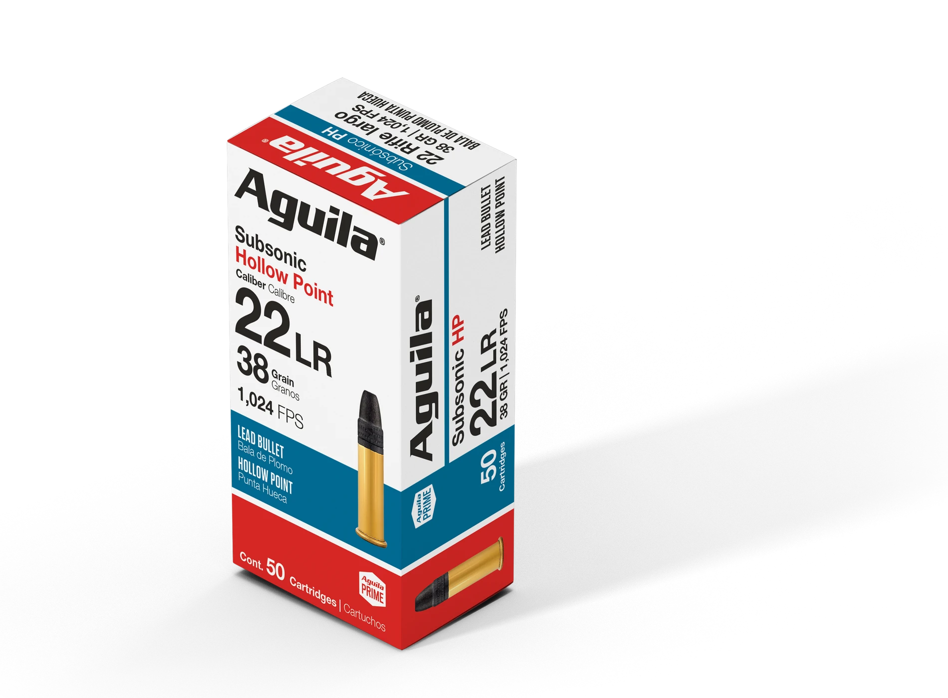 Aguila Subsonic 38gr HP 1024fps