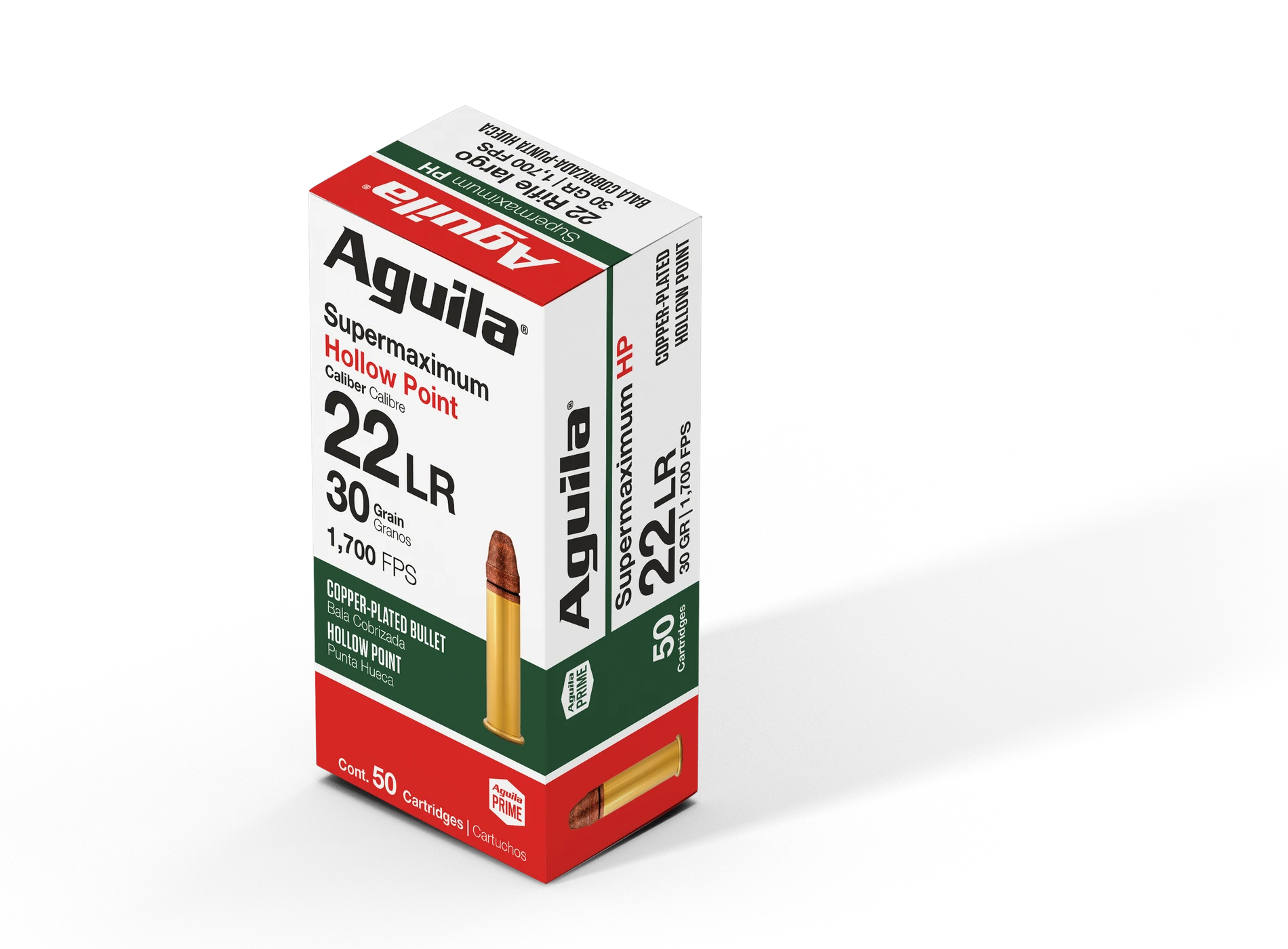 Aguila Supermaximum 30gr HP 1700fps