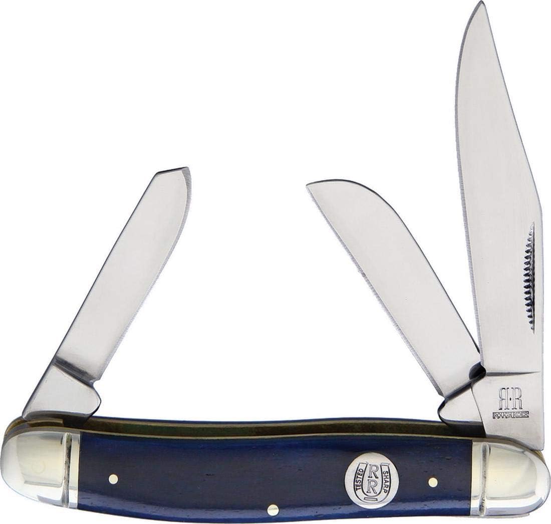 ROUGH RYDER 3 BLADE BLUE RR1954