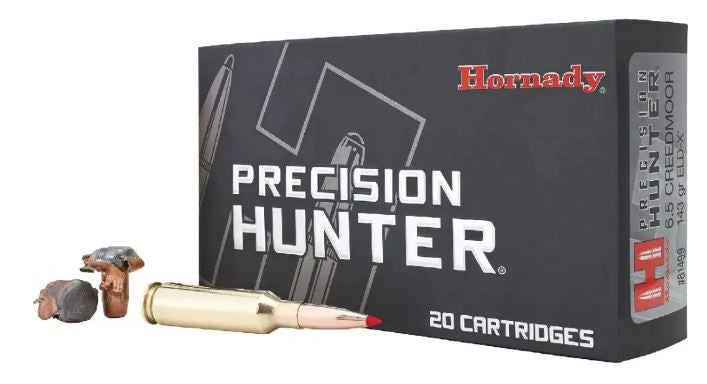 HORNADY 6.5CM  143gr ELD-X 81499