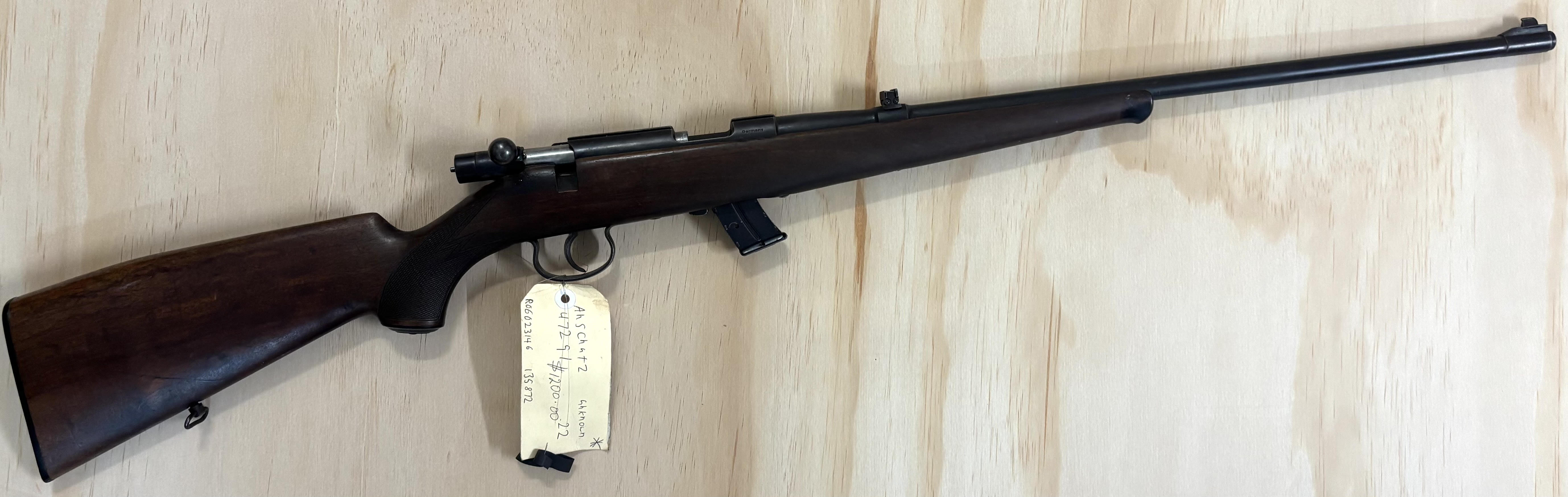 ANSCHUTZ 22LR UK RO60/23146 S/HAND