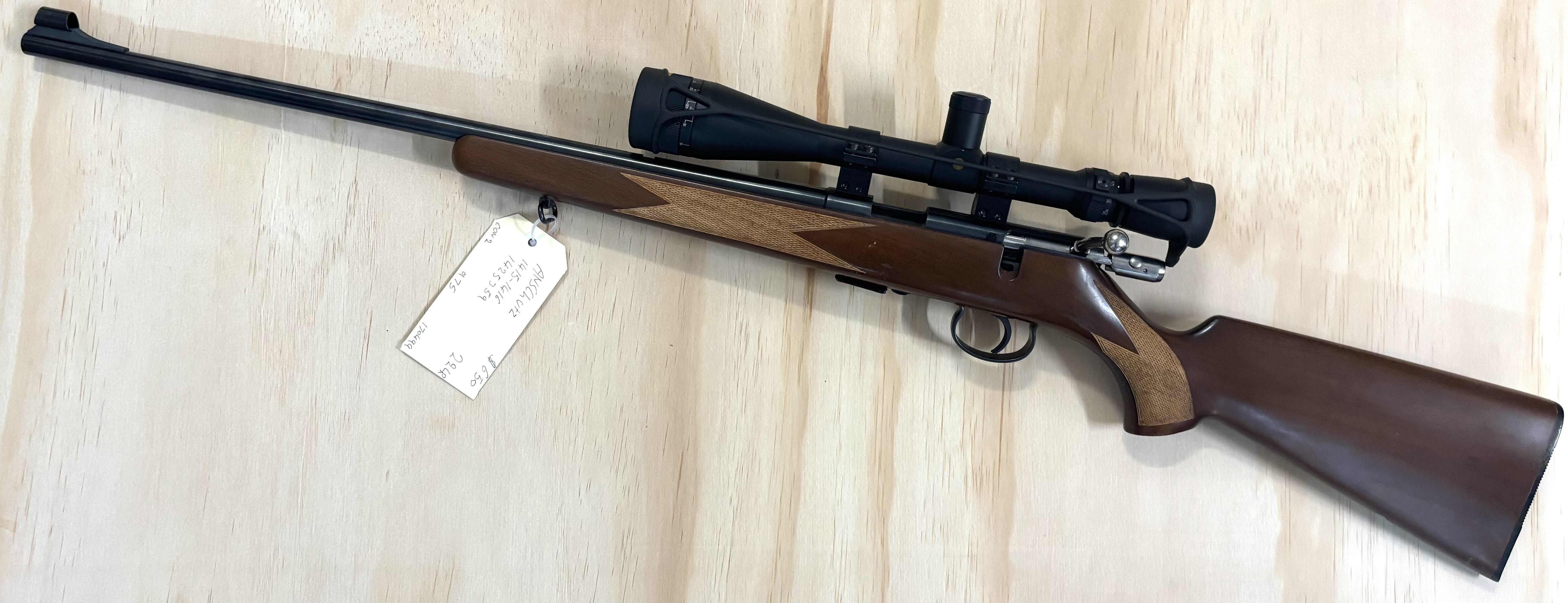 ANSCHUTZ 22LR 1415 S/HAND RIFLE CON2/975