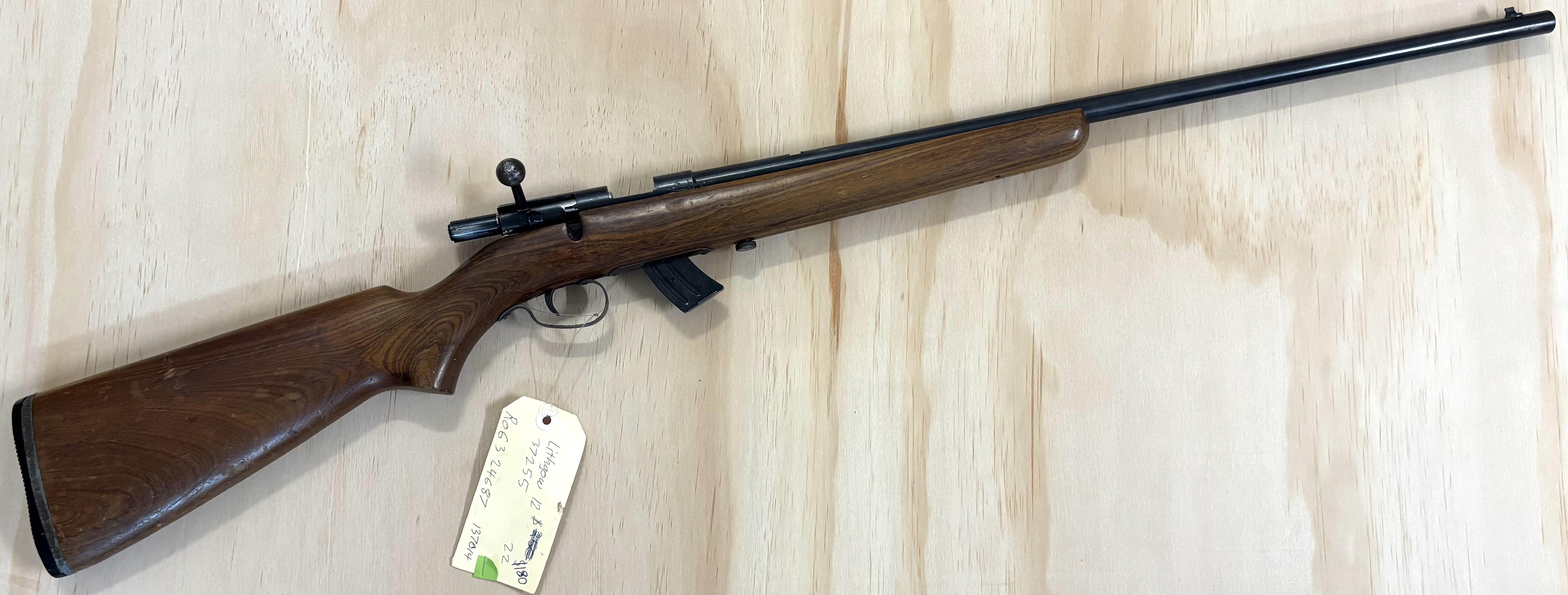 LITHGOW 22LR 12 RO63/24687 S/HAND