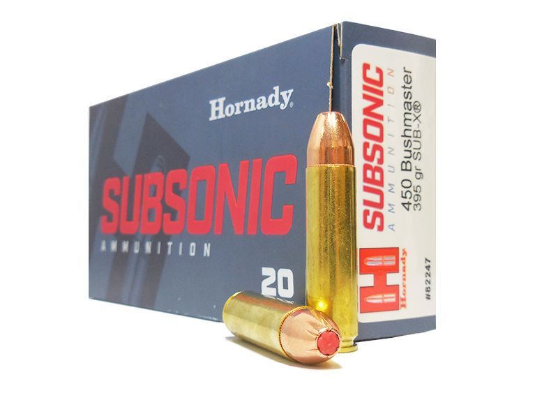 Hornady 450 Bushmaster SUB-X 395gr 1050FPS