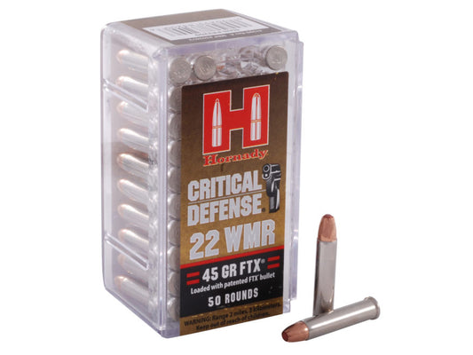 Hornady Critical Defence FTX 45gr 1700 fps