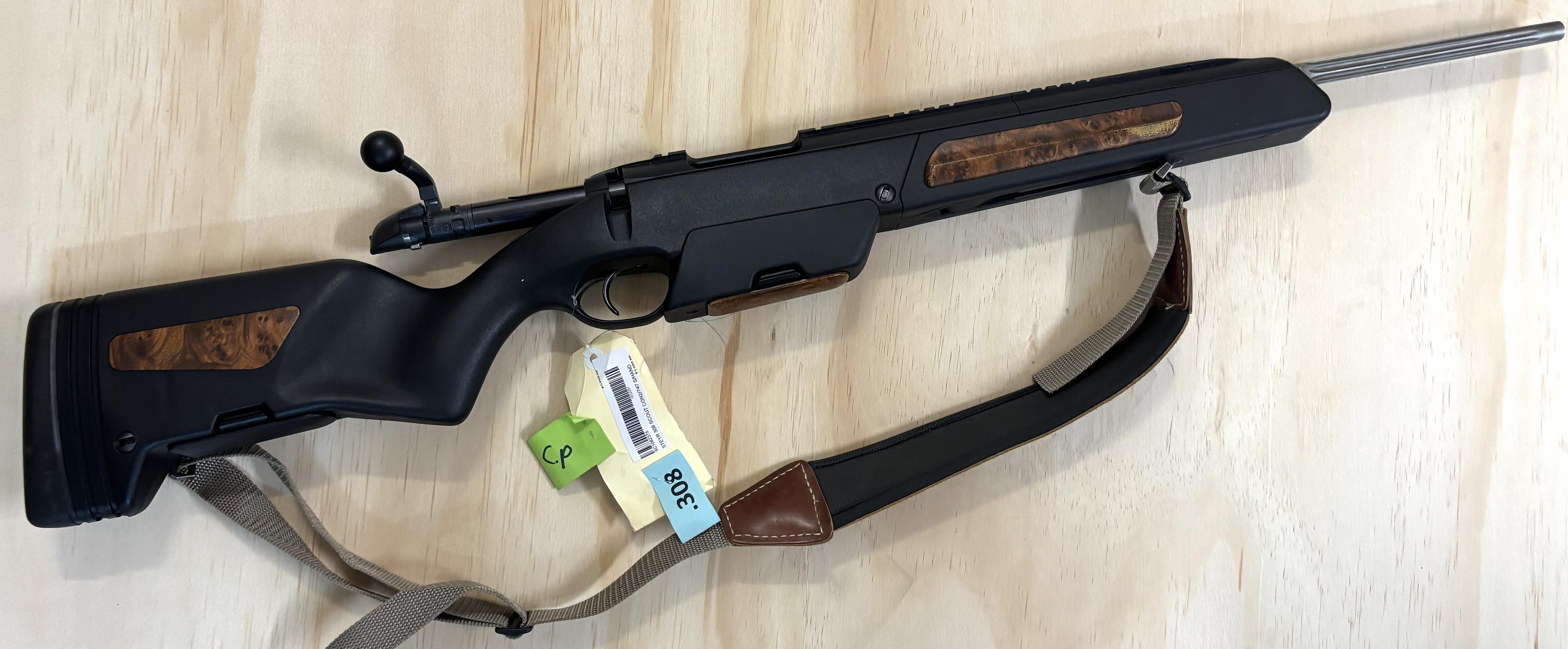 STEYR 308 SCOUT CON2/747 S/HAND