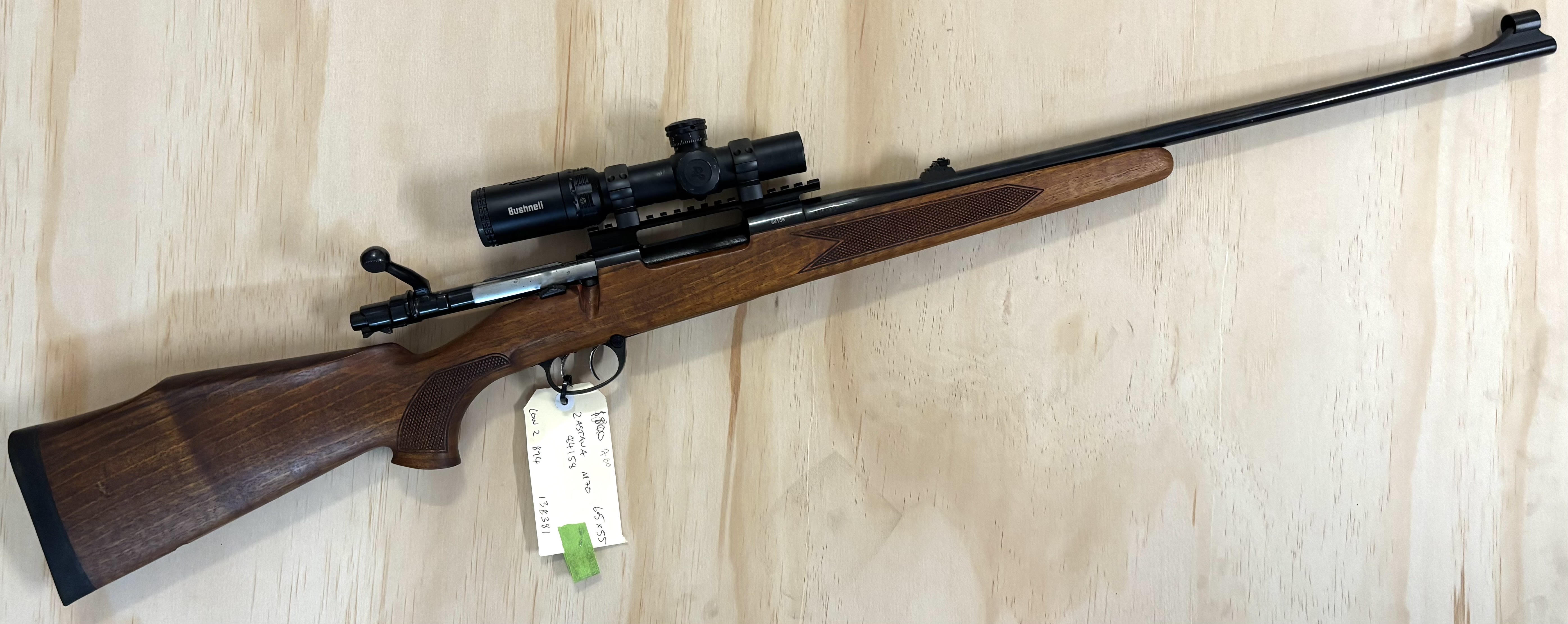 ZASTAVA 6.5X55 M70 CON2/894 S/HAND