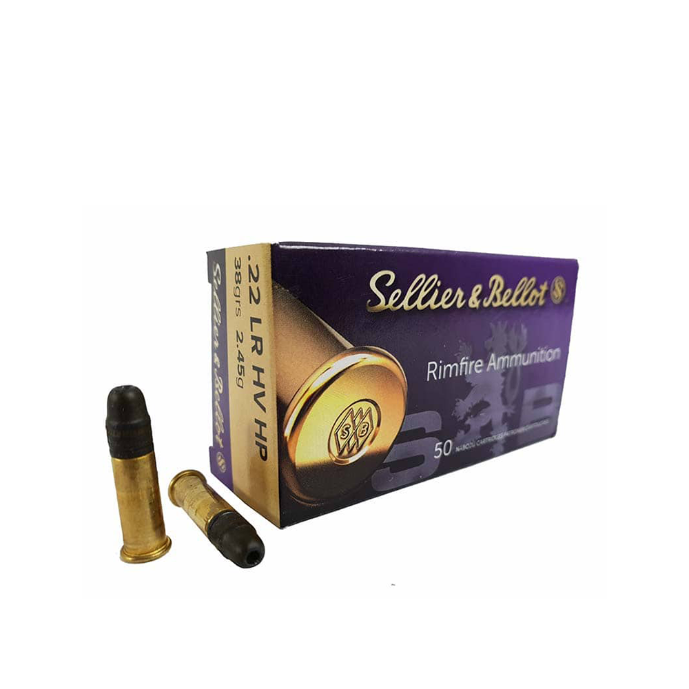 Sellier & Bellot HV HP 38gr 1230fps