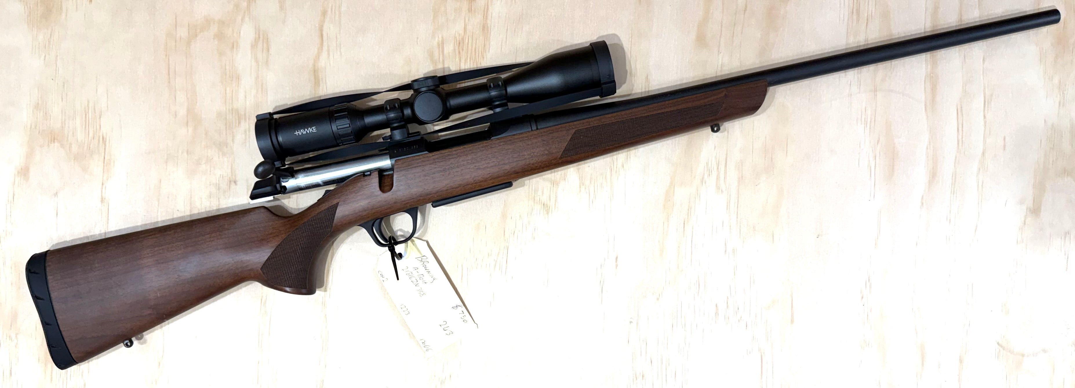 BROWNING 243 ABOLT CON2/1223 B/A RIFLE