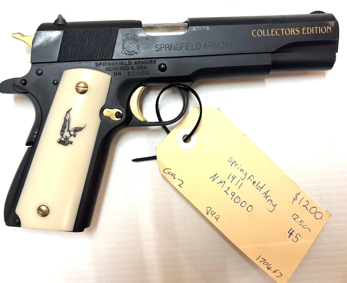Springfield Army Base Springfield Army 1911 .45 Collectors Edition – Owen Guns