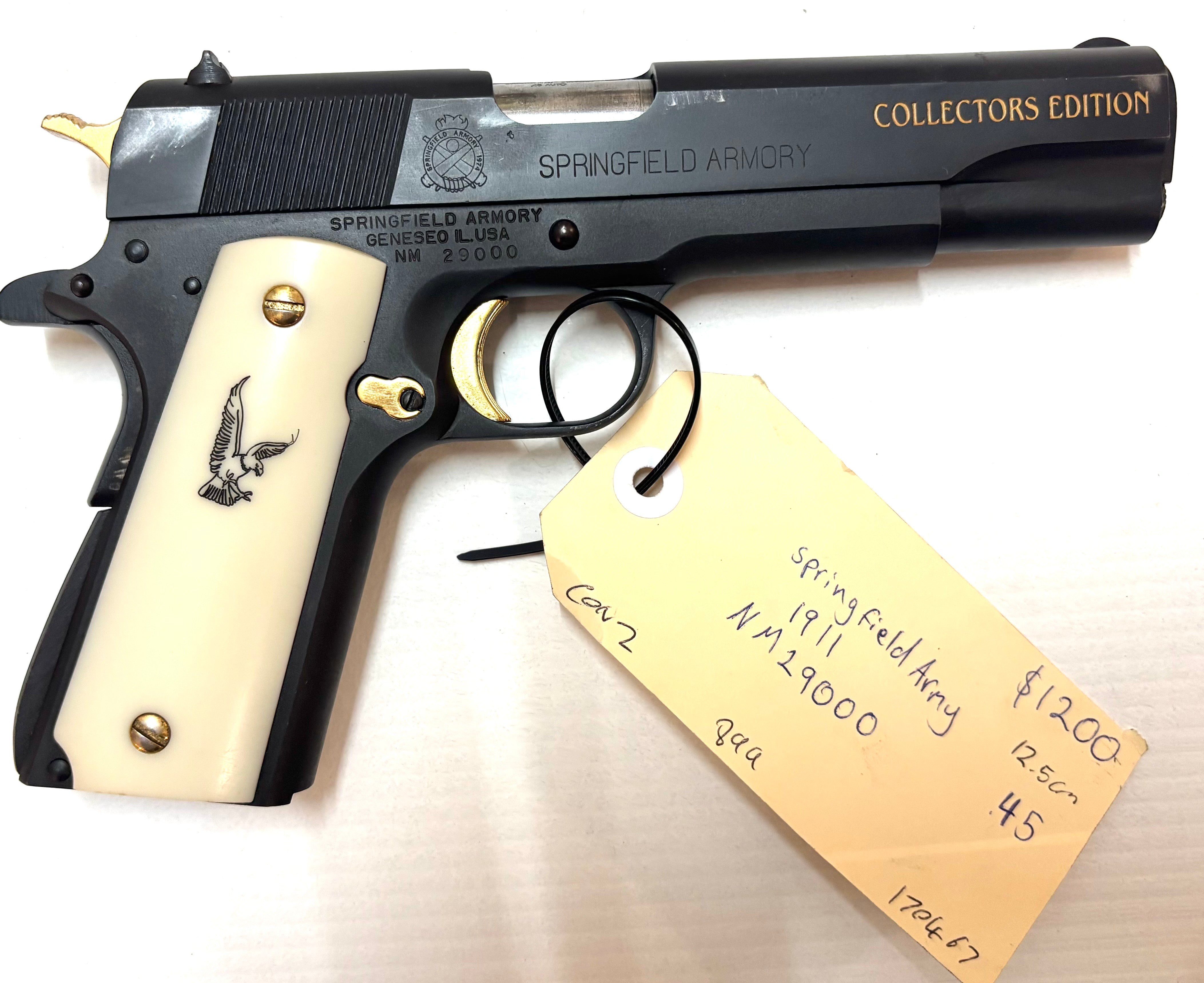 Springfield Army 1911 .45 Collectors Edition