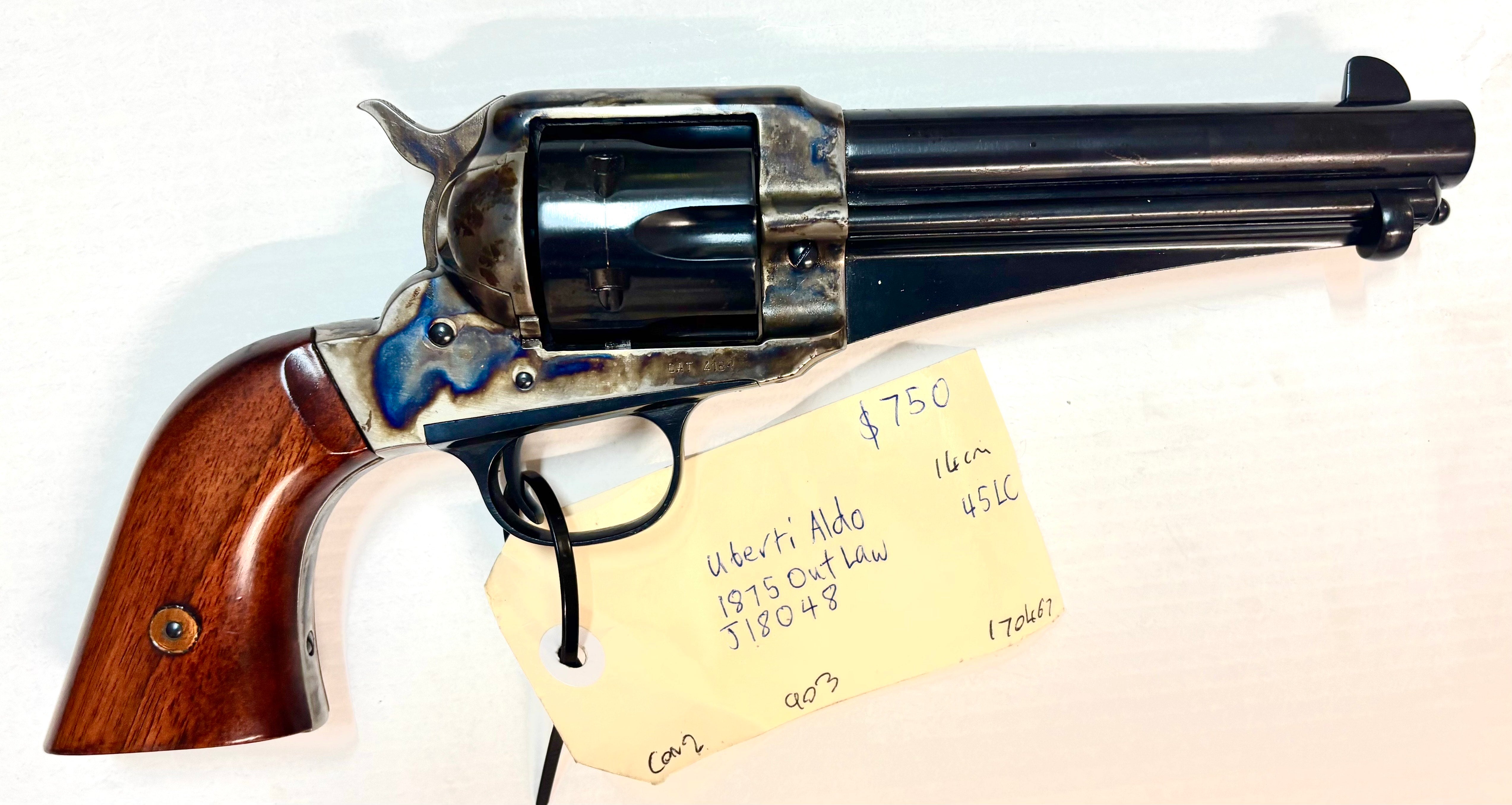 Uberti Aldo Single Action Revolver 140MM 45LC