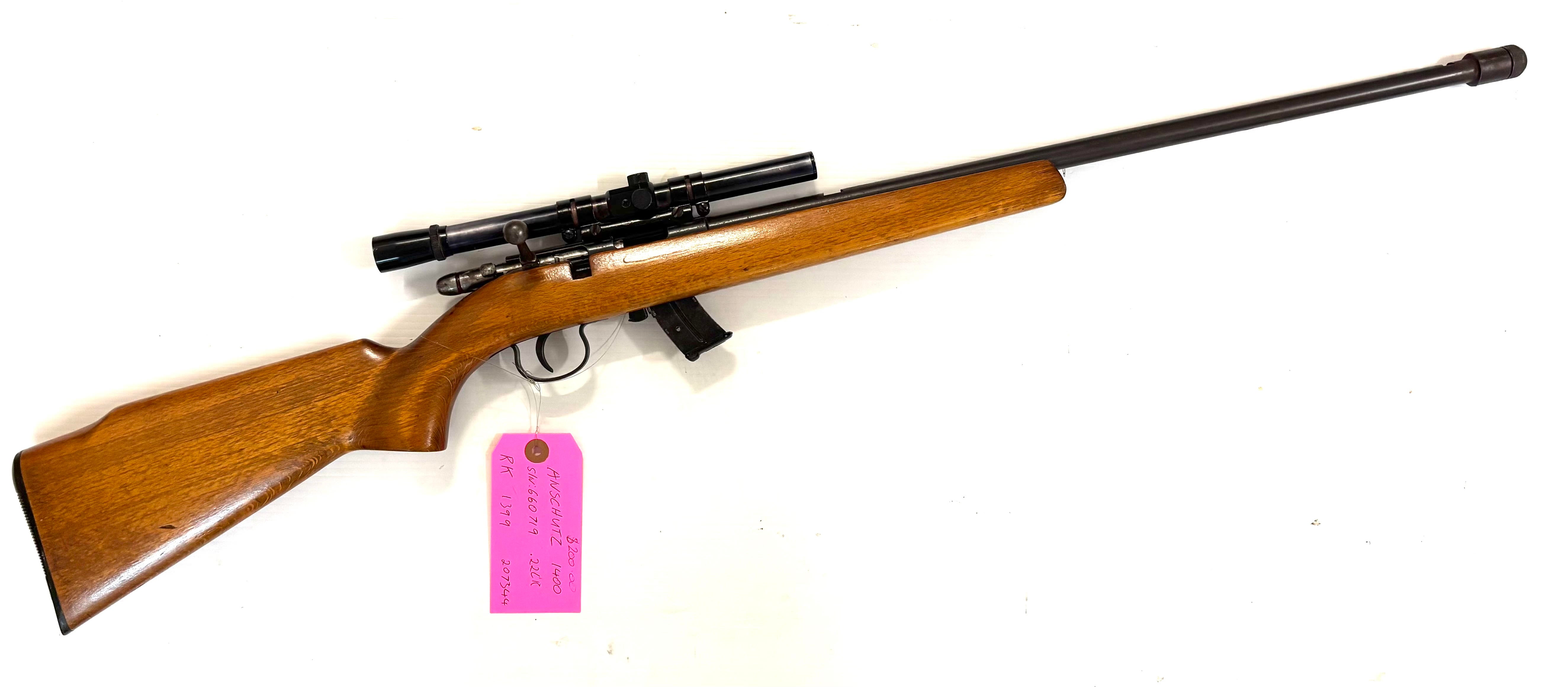 Anschutz 1400 Bolt Action 22LR