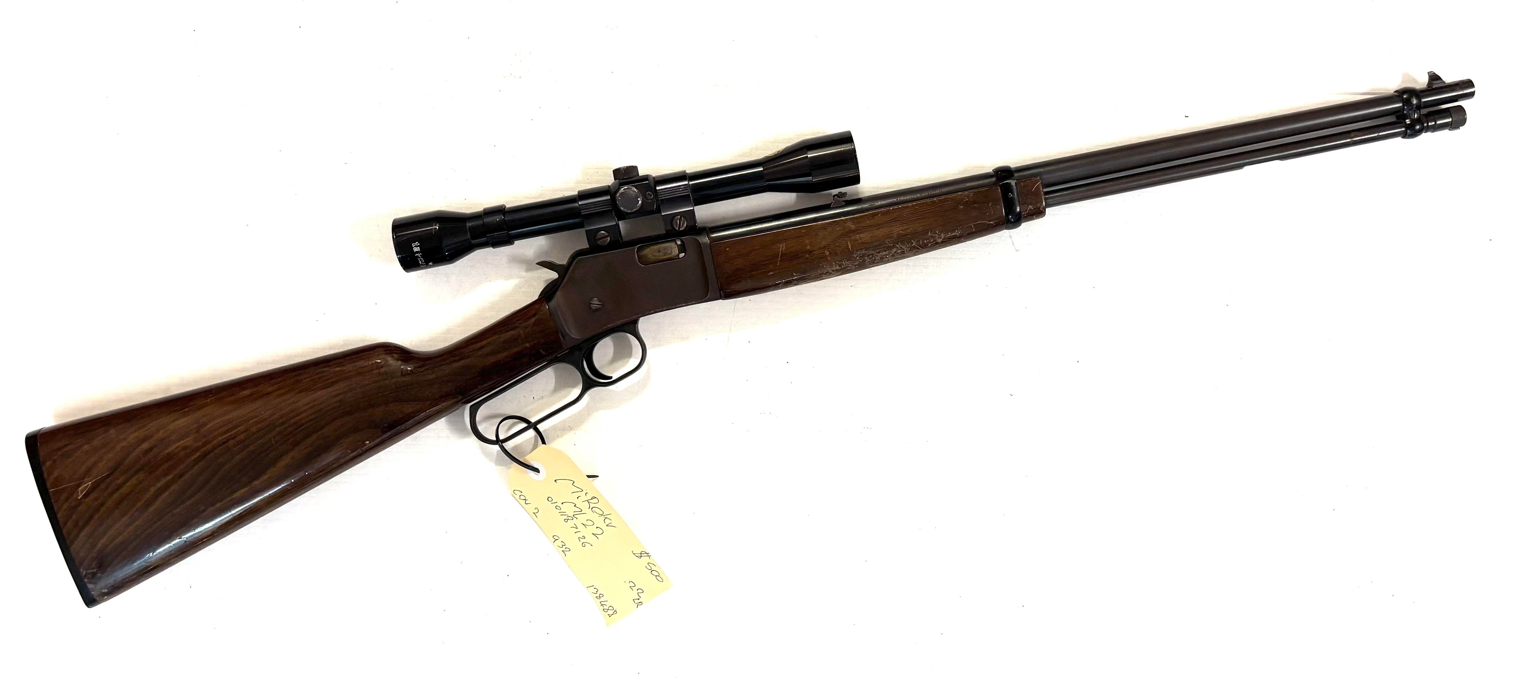 Miroku ML22 .22LR Lever Action Rifle