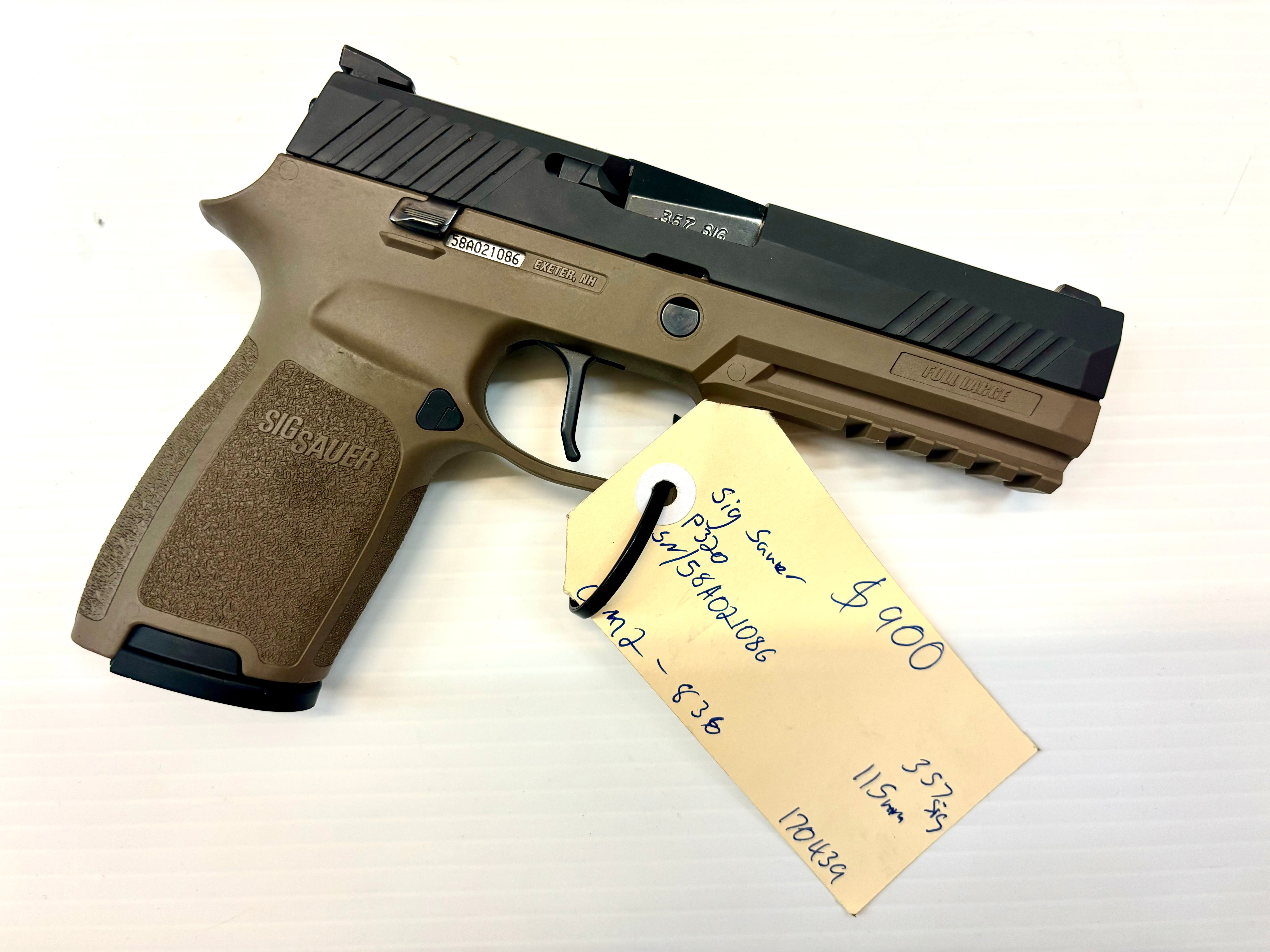 SIG P320 .357 SIG