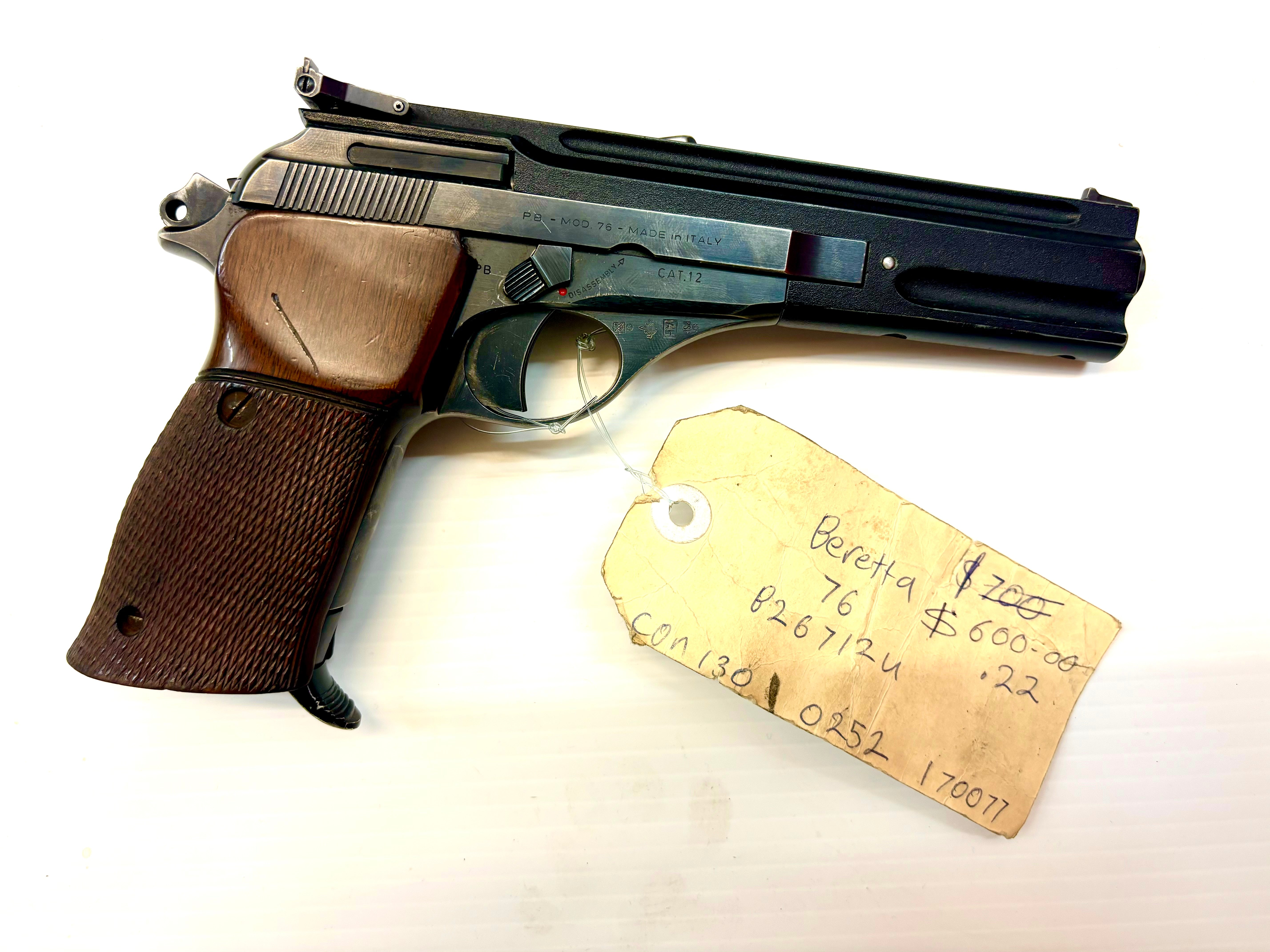 Beretta Model 76 .22 – Owen Guns