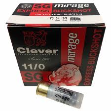 CLEVER 12ga SG BUCKSHOT CMT3BUCKSHOT