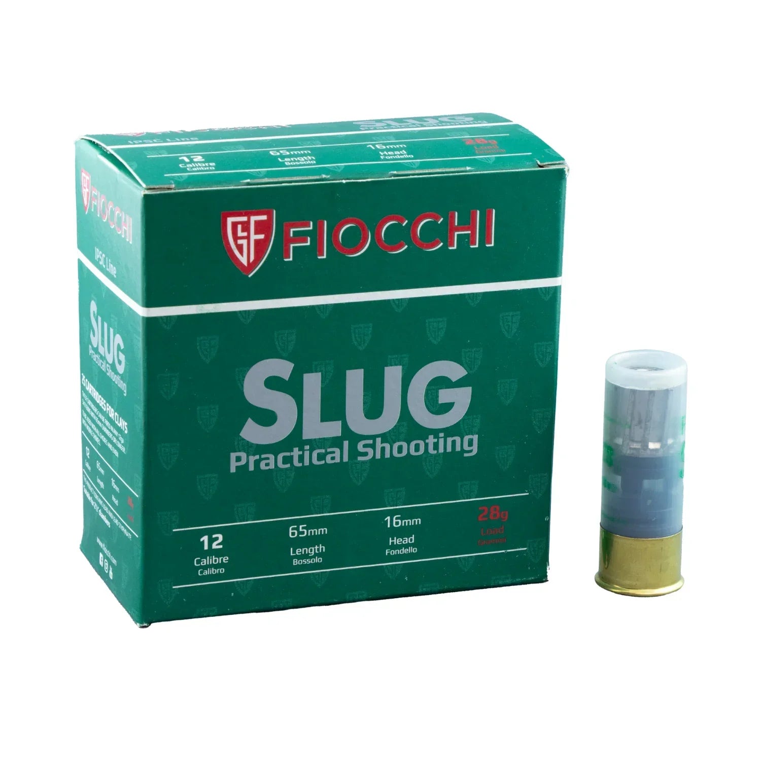 FIOCCHI 12G SLUG 1oz 86588000