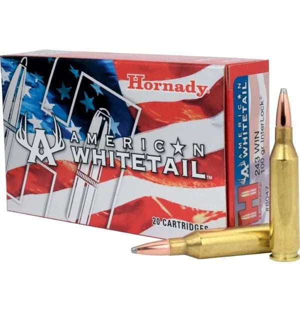 Hornady 243Win InterLock 100gr 2960FPS