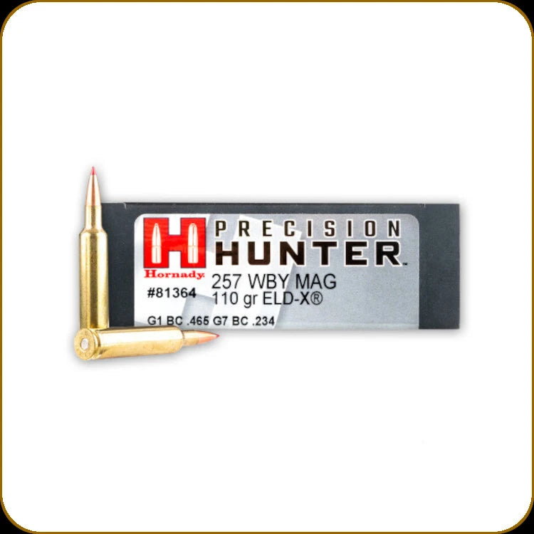 HORNADY 257wby 110gr ELDX H81364