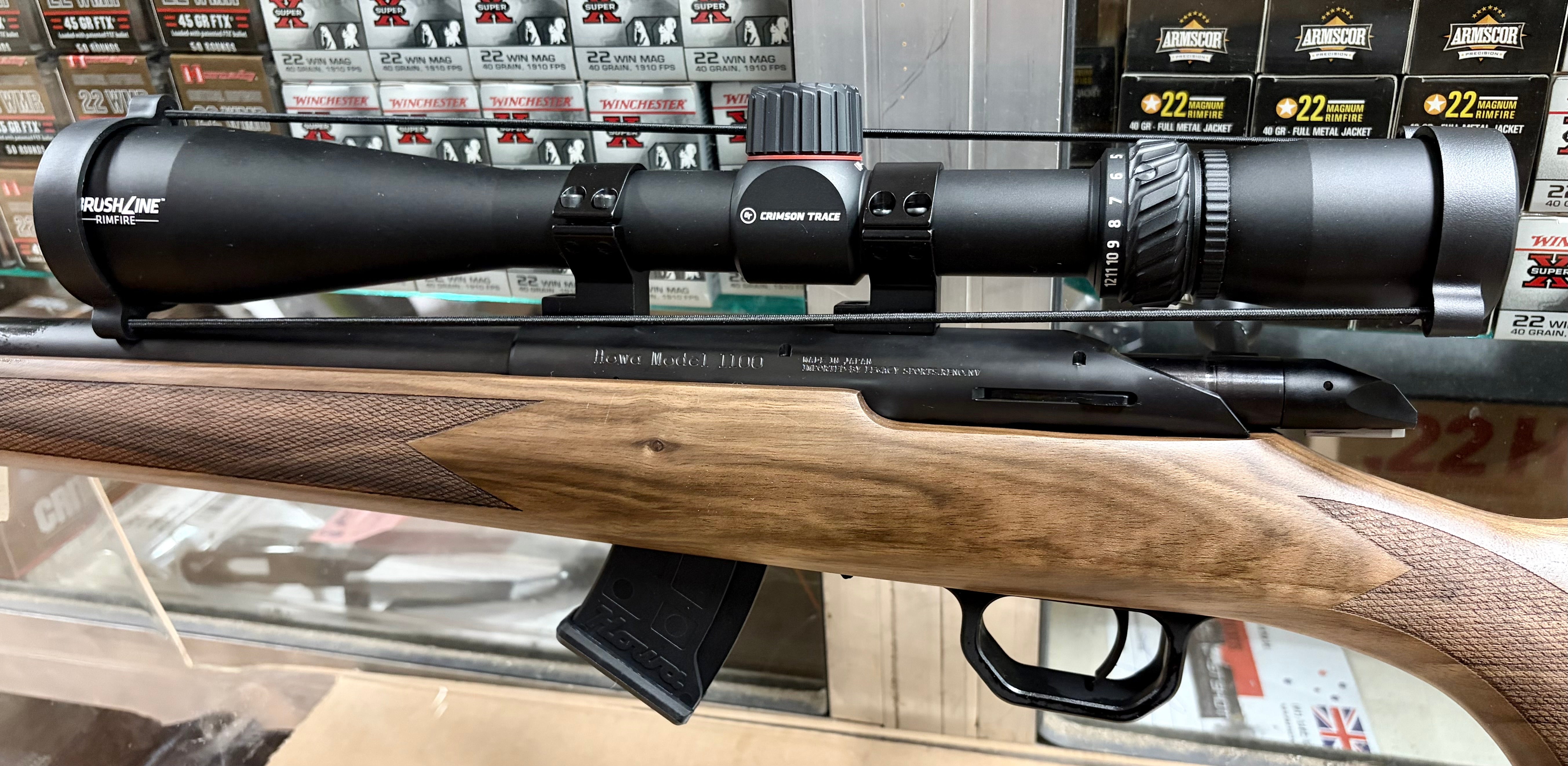 HOWA 22LR BRUSHLINE  COMBO HBA22LRCOMBO