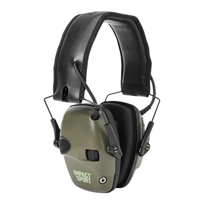 Impact Sport Electronic Earmuff (Green)