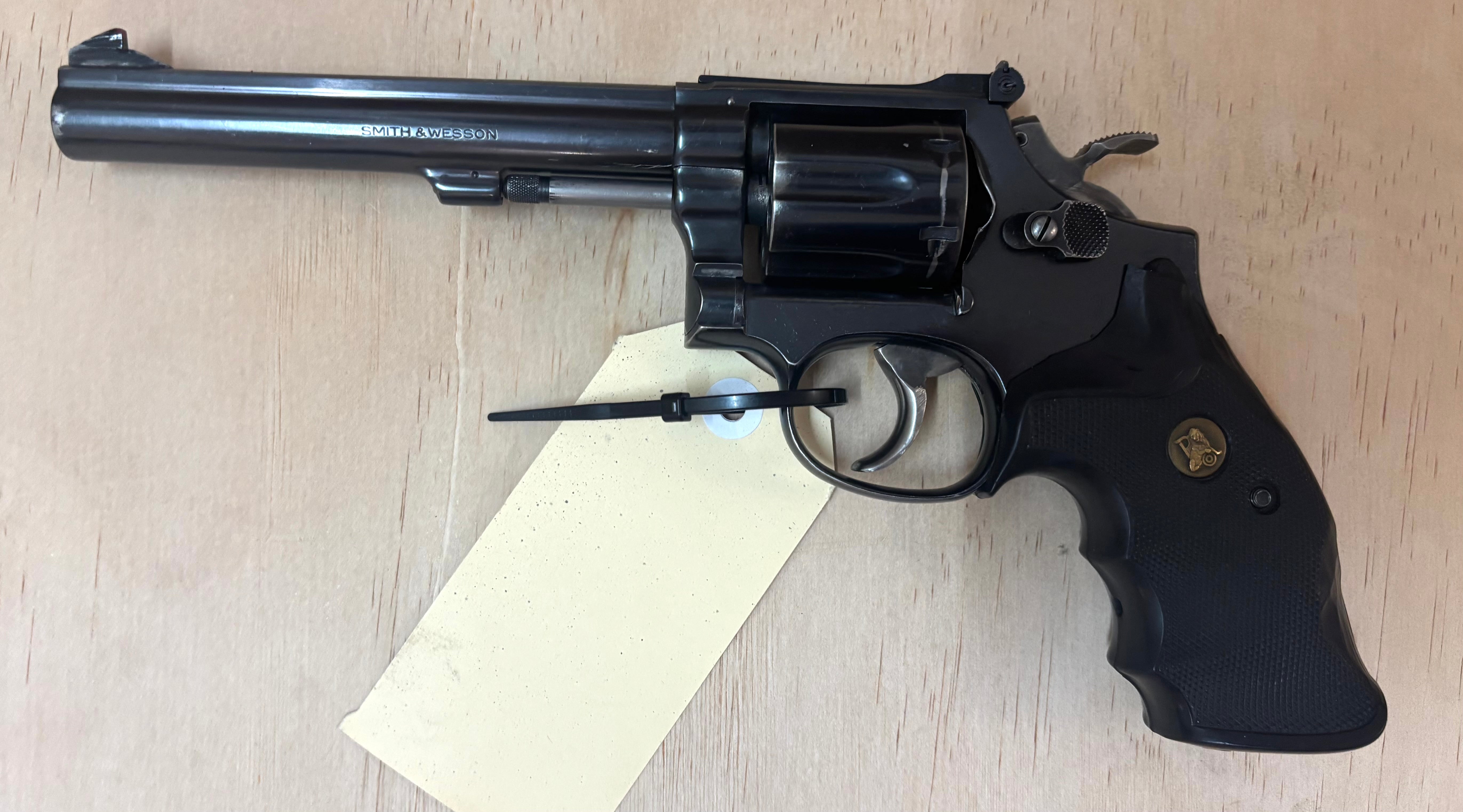 S&W 38SPL MOD14 REV S/HAND CON2/1085