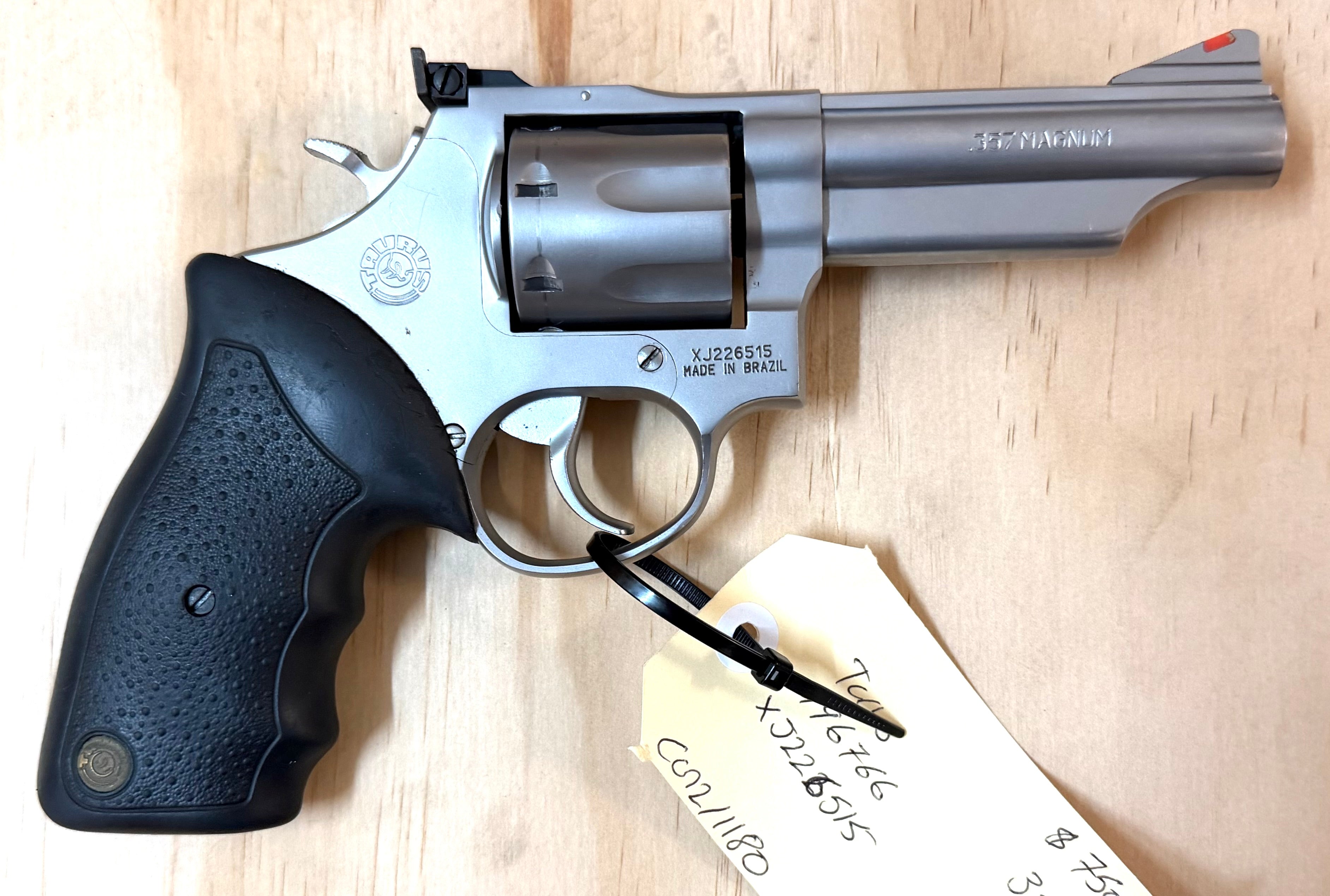 TARUS .357 496 CON2/1181 S/HAND REVOLVER