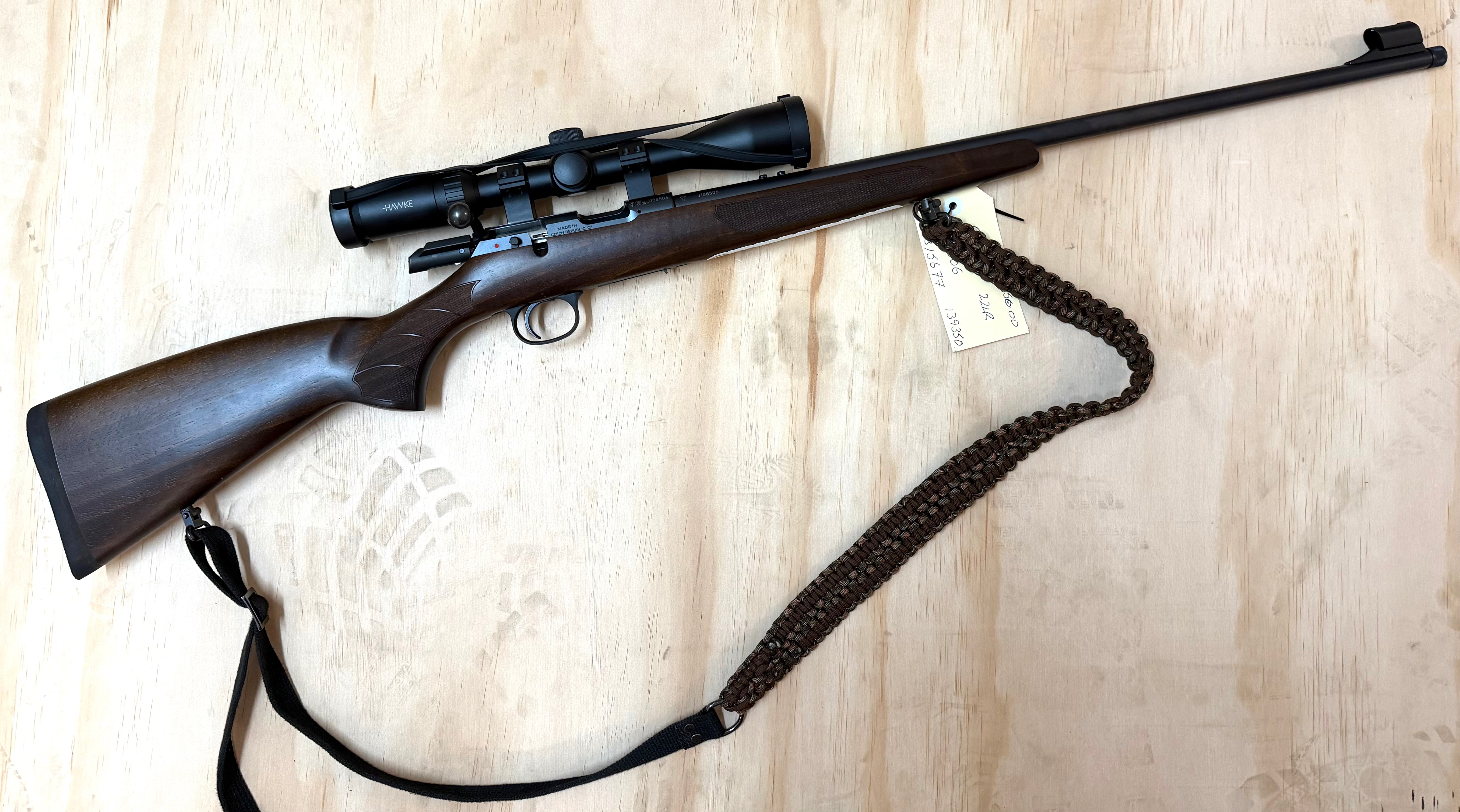 CZ 22LR 457 BEECH ST13/5677 S/HAND RIFLE