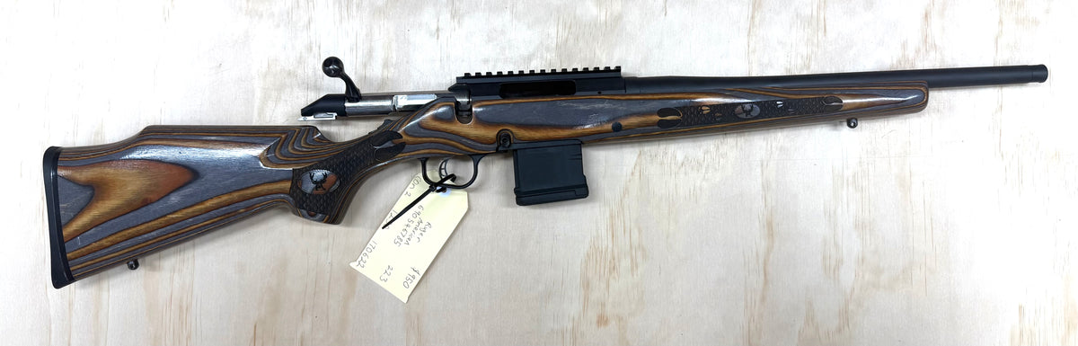 RUGER 223 AMERICAN CON2/1230 S/HAND B/A GOOD