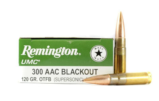 Remington 300BLK OTFB 120gr 2000FPS