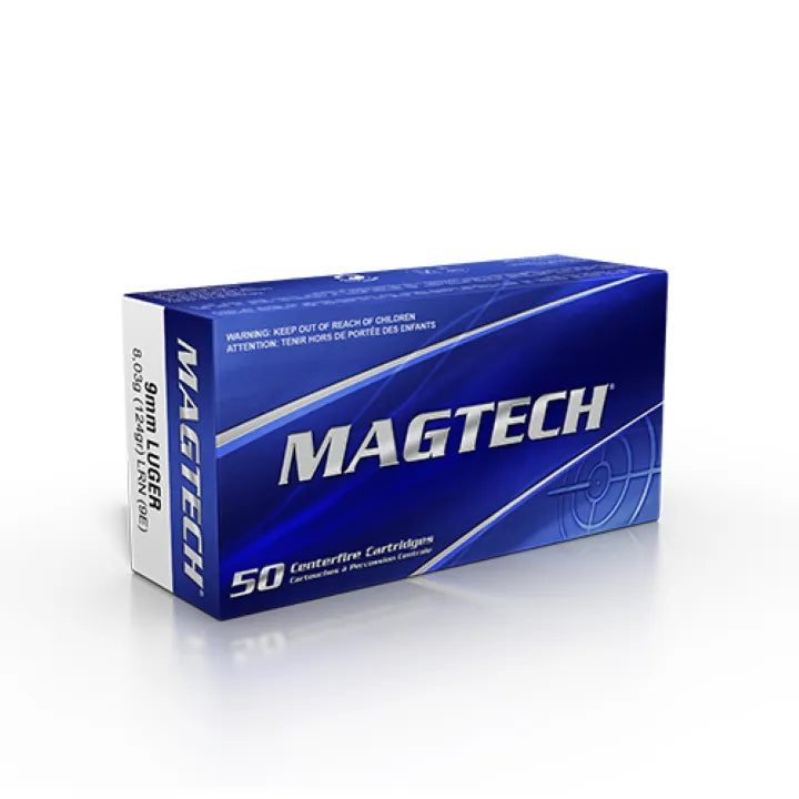 MagTech 9mm Luger LRN 124gr 1109FPS