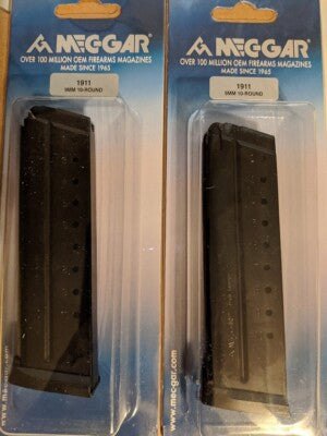 MECGAR 9mm 1911 MAG 10RD MGCGOV910AFC
