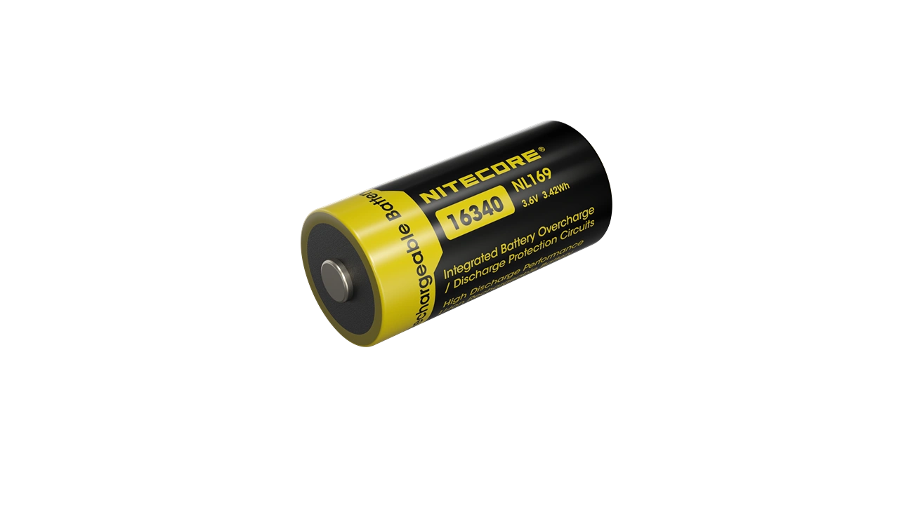 NITECORE BATTERY 16340 NL169