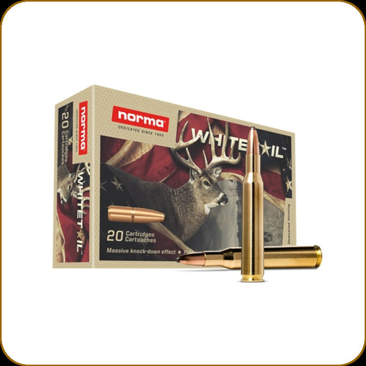 NORMA 6.5PRC 140gr WHITETAIL20166592