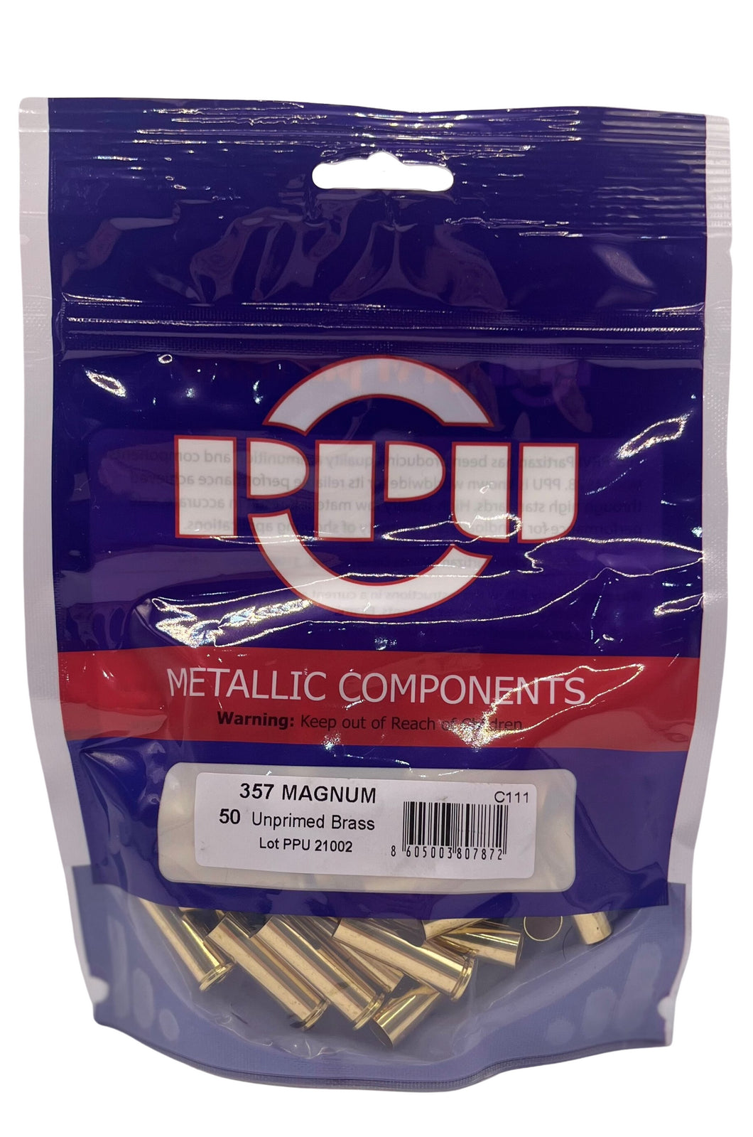 PPU 357mag UP BRASS HHC357