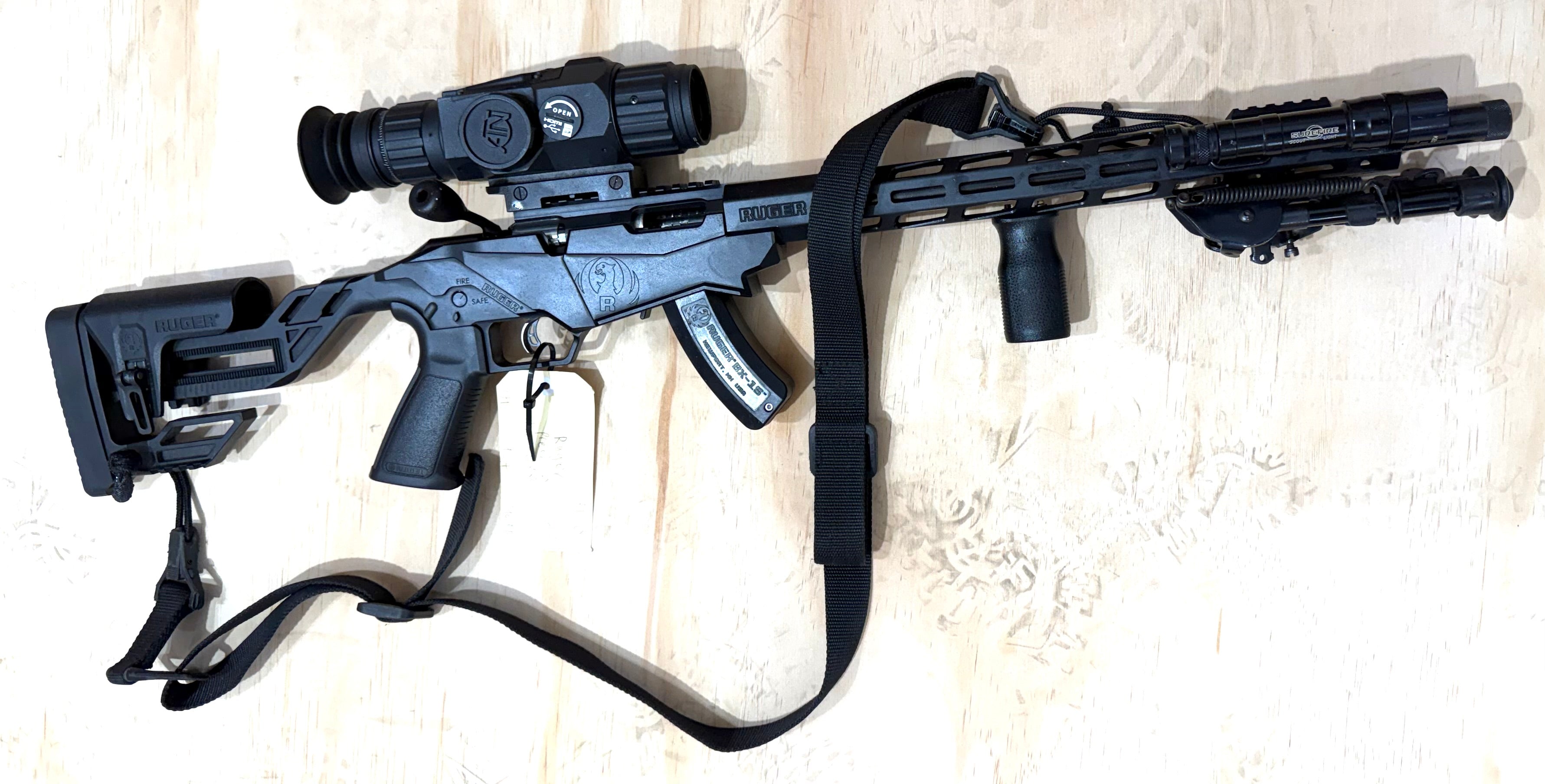 RUGER 22LR PRECISION B/A RIFLE ST13/5924 S/HAND