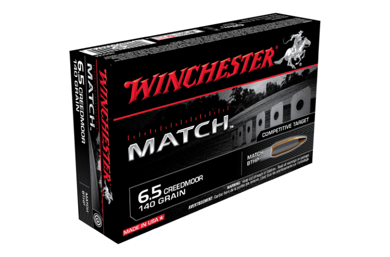 Winchester 6.5CM BTHP 140gr 2710FPS
