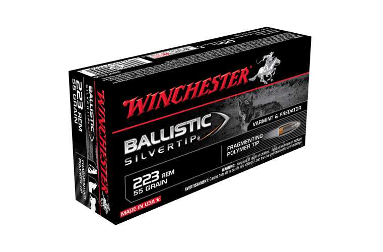 Winchester 223rem Poly Tip 55gr 3240FPS