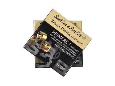 S&B SMALL PISTOL PRIMER 100 V360157