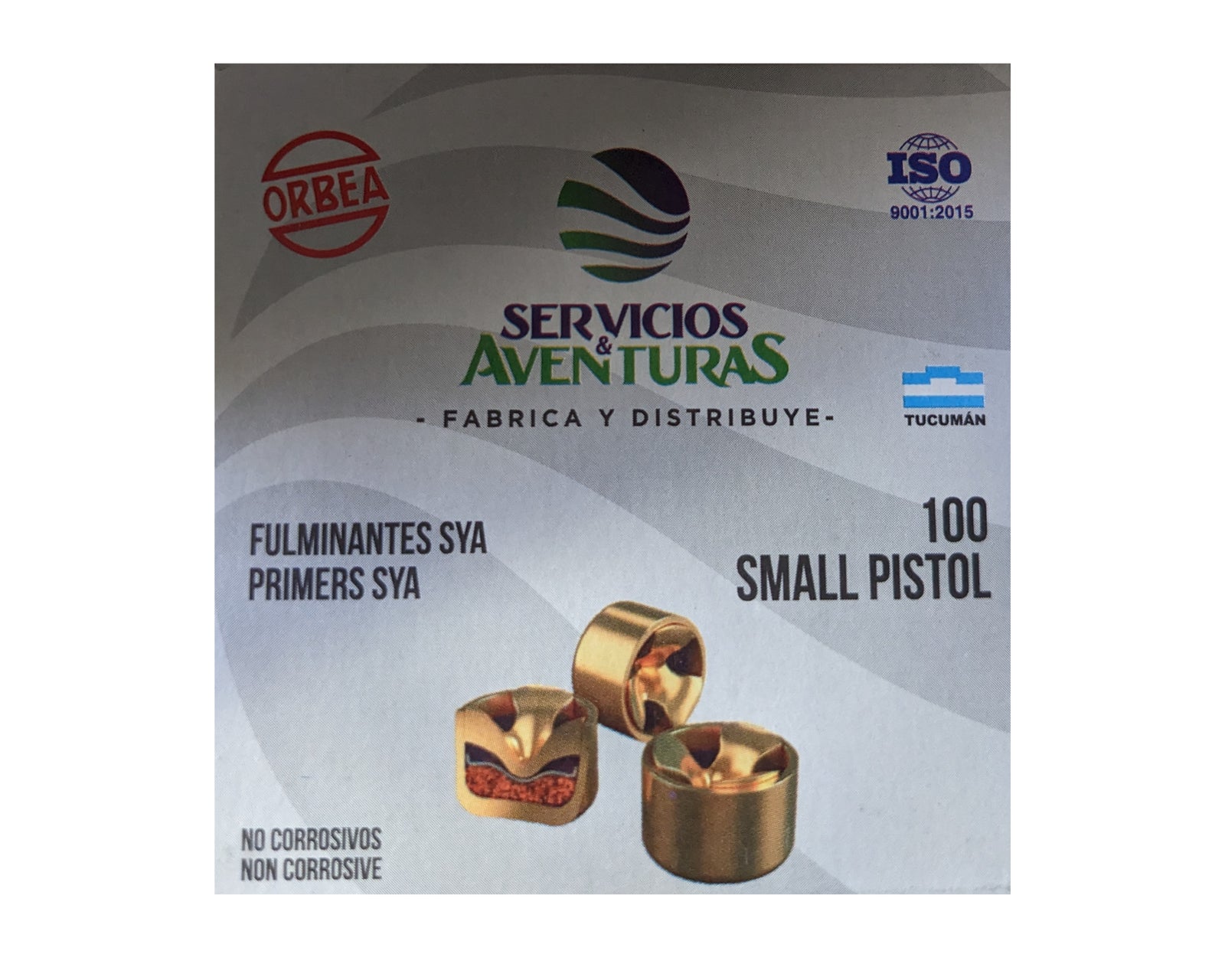 Servicios small pistol primers per 100