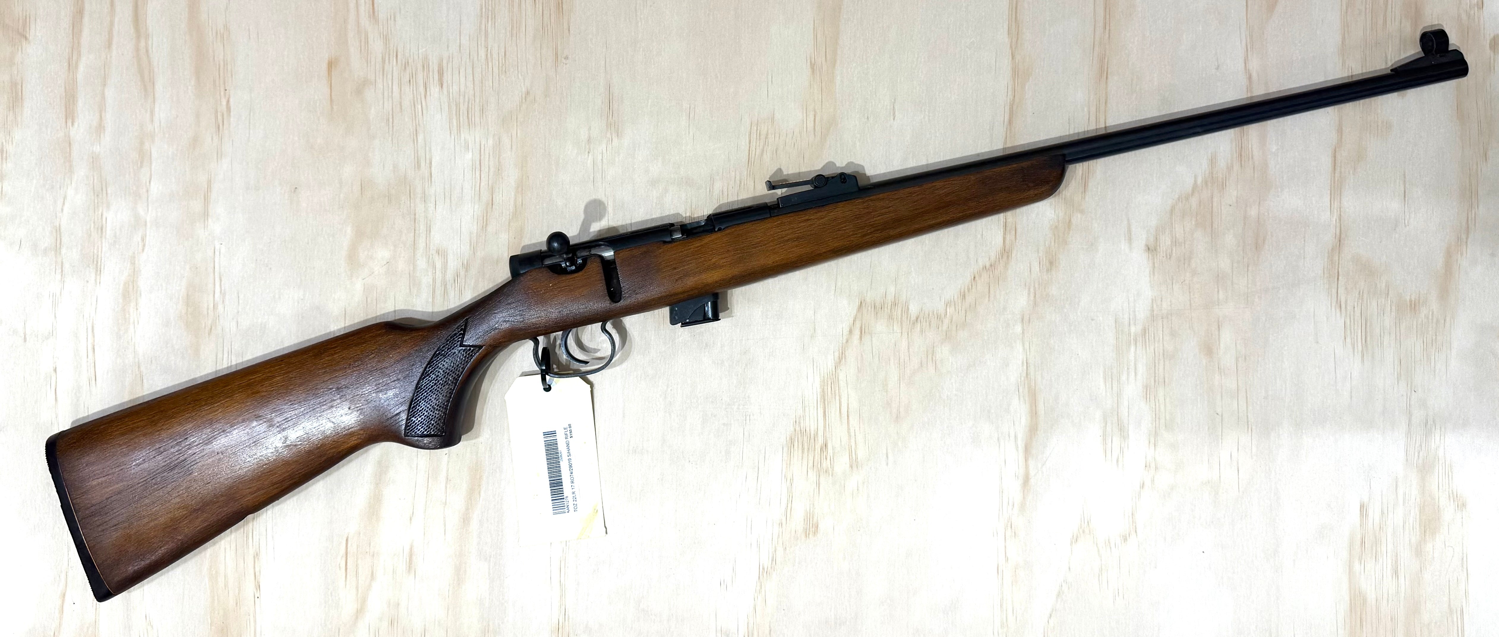 TOZ 22LR 17 RO74/29019 S/HAND RIFLE